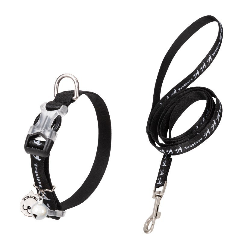 Truelove Cute Cat-halsband och koppel - TLC5311